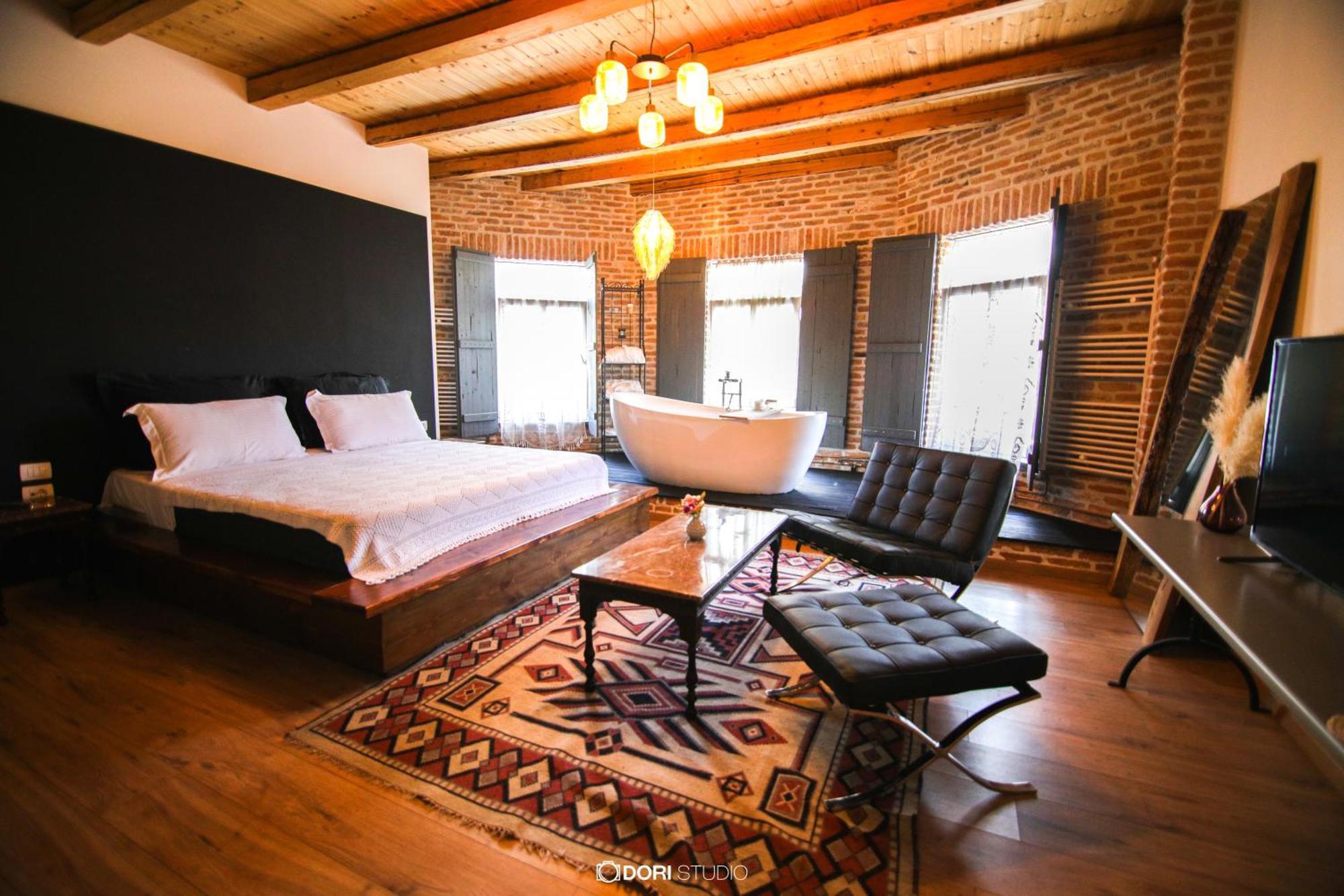 Barba Boutique Hotel Korce Ruang foto